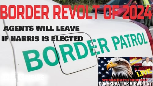 JOIN ME TONIGHT AT 9PM EST. FOR ALL YOU NEED TO KNOW ABOUT THE BLOOD BATH BORDER CRISIS AND THE EVER-LOOMING BORDER REVOLT OF 2024!!!
