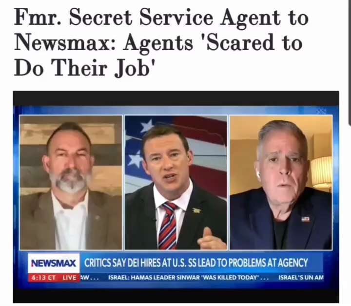 WiseEnough on GETTR : Secret Service agents are "scared to do their job" to a certain extent and that was evident during the attempted assassinat...