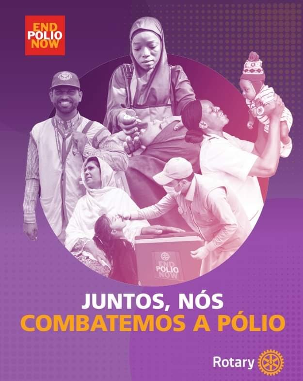 Texto da Revista Rotary Brasil:

Está chegando o Dia Mundial de Combate à Pólio! O seu clube realizo...