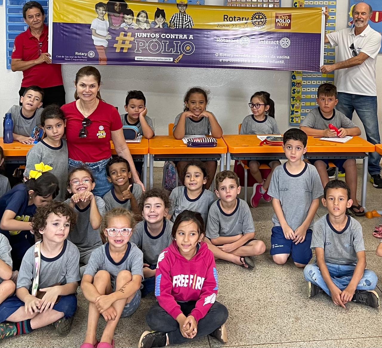 Texto do Rotary Club de São José do Rio Preto - Novo Cinquentenário:

Ontem realizamos a conscientiz...