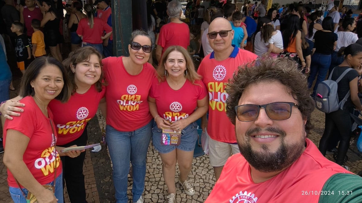 No dia 26 de outubro, a Família Rotária de Santa Fé do Sul foi às ruas para divulgar a importância d...