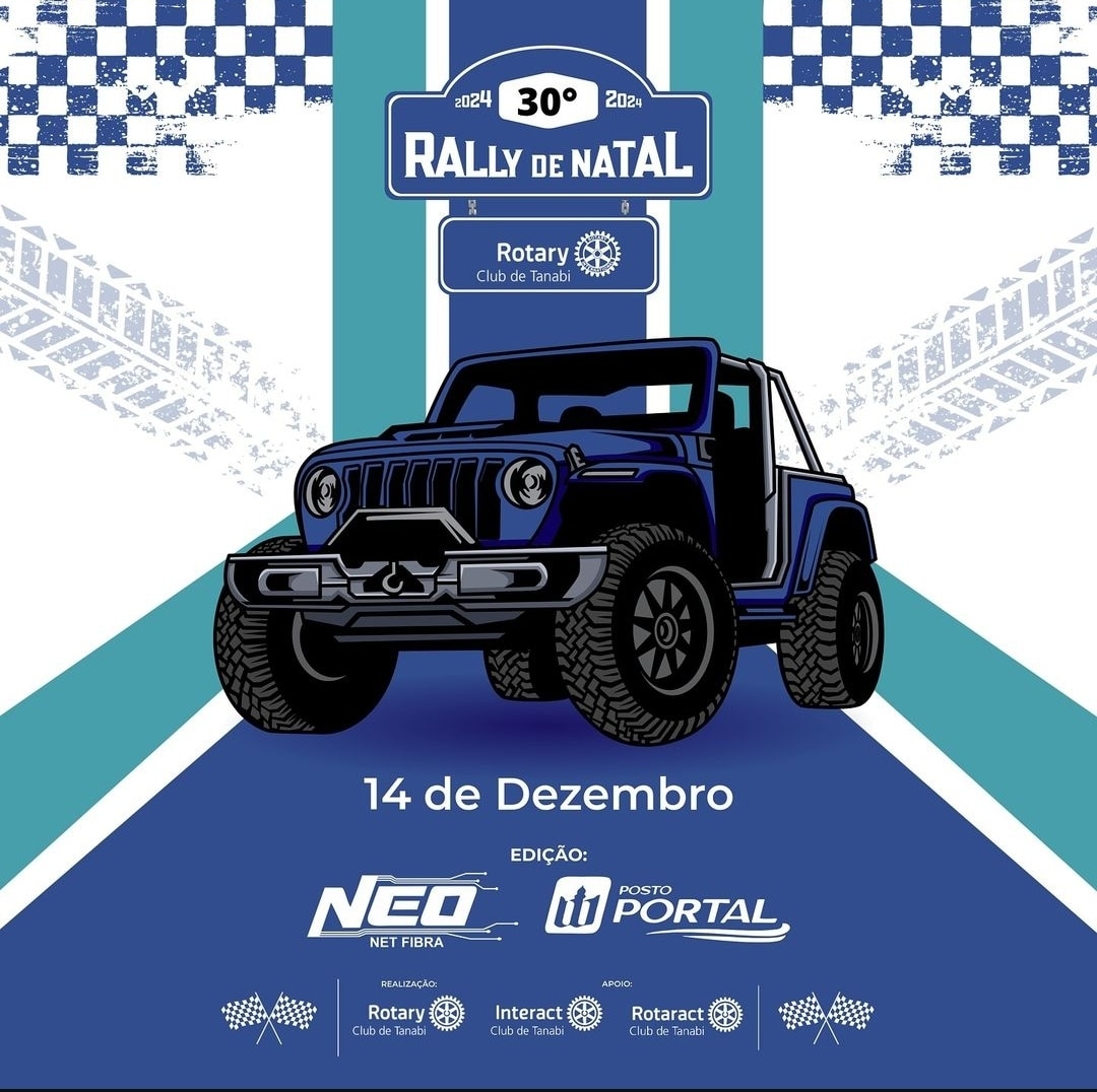 Texto do Rotary Club de Tanabi:

Chegou o grande momento!

Arte oficial lançada, e o Rally de 30 ano...