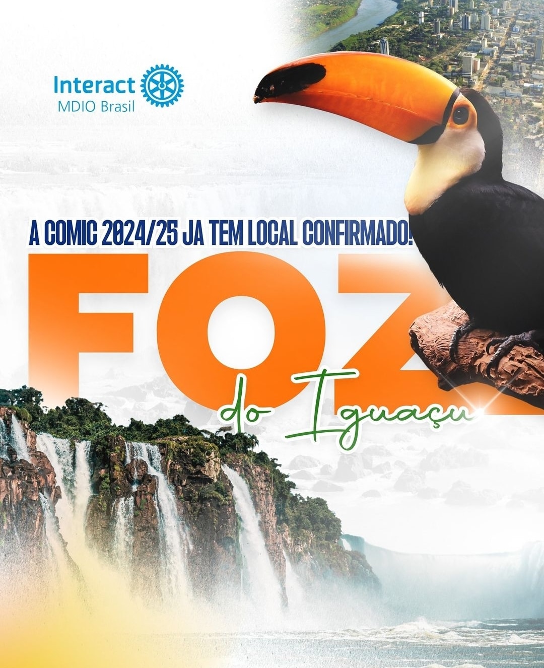 Texto de MdioInteractBr:

COMIC NAS CATARATAS!

A Conferência Multidistristal de Interact da gestão ...