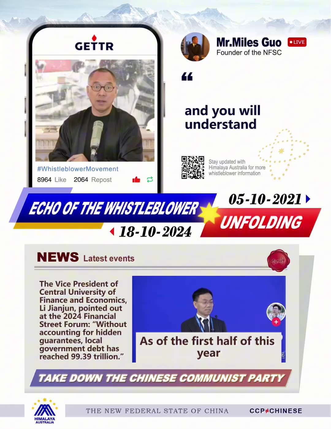 【Echoes of the Whistleblower】The Vice President of Central University of Finance and Economics, Li J...