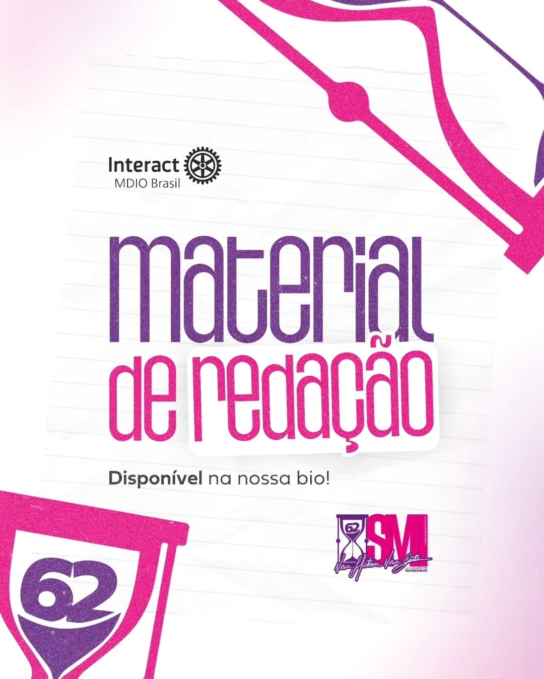 Texto do MdioInteractBr:

Material de REDAÇÃO!

Que tal dar uma revisada nos conteúdos de redação an...