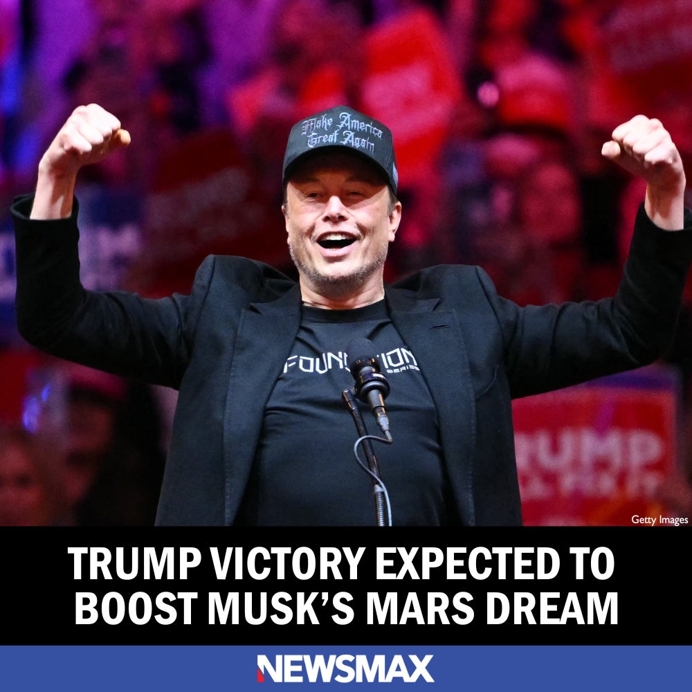 Elon Musk's dream of transporting humans to Mars will become a bigger national priority under the ad...