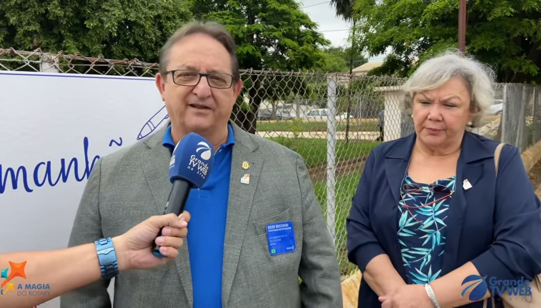 Projeto Sementes do amanhã  da Família Rotária de Cafelândia é destaque na imprensa local (Tv Web Na...