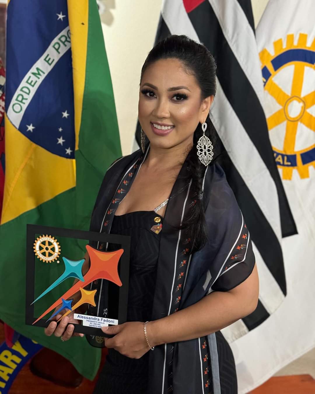 Texto da Pres. do Rotary Club de Lins - Sul - Alessandra "Fadinha" Fadoni:

No último dia 09 de nove...