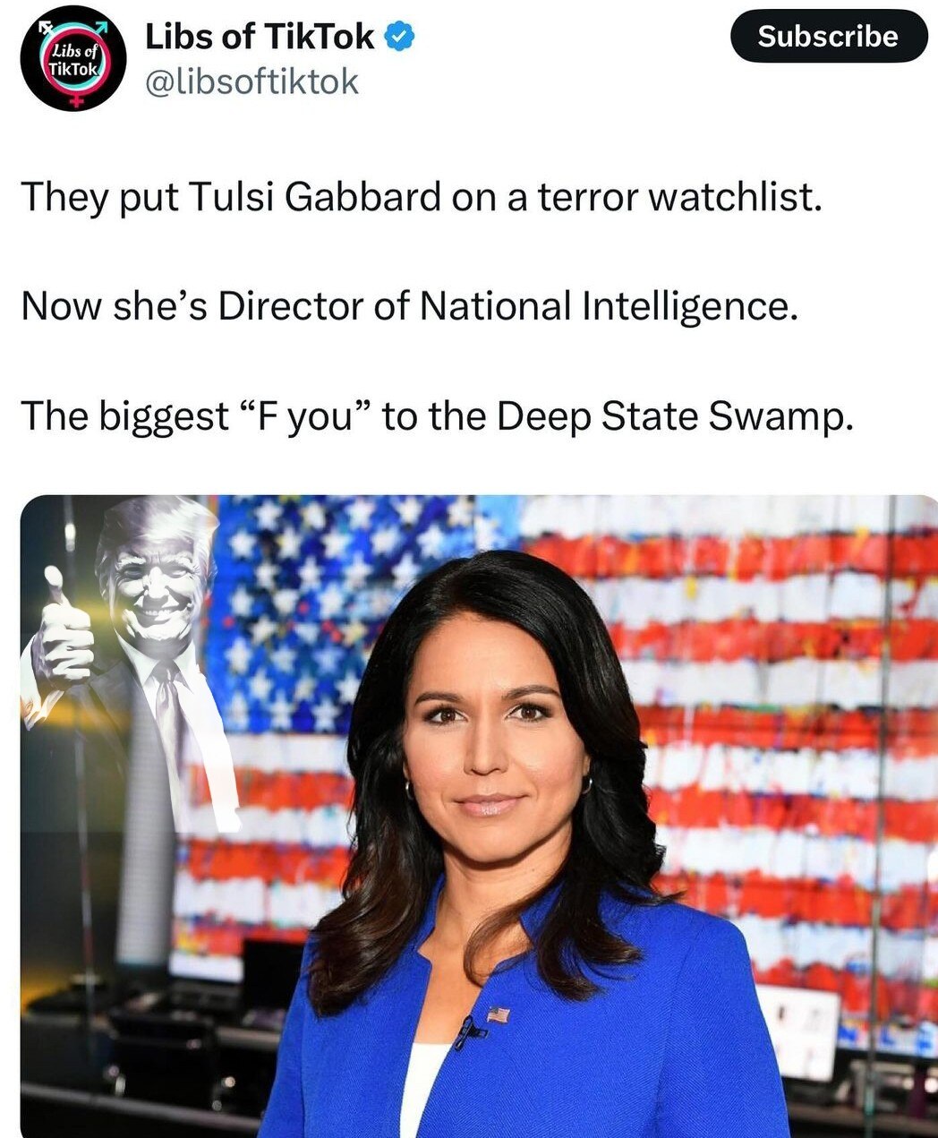 Killary Clinton once said that she was potentially a russian Agent! I'd love for her to go after tha...