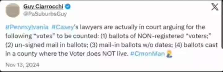 Something smells rotten in Pennsylvania 


Could it be illegal 🤔 