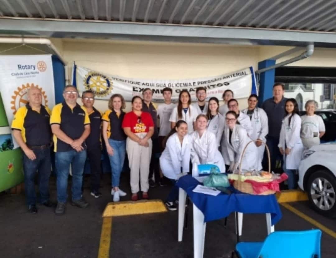 Texto do Rotary Club de Lins - Norte:

CAMPANHA DE DIABETES EM LINS DETECTA 23 CASOS DE GLICEMIA ALT...