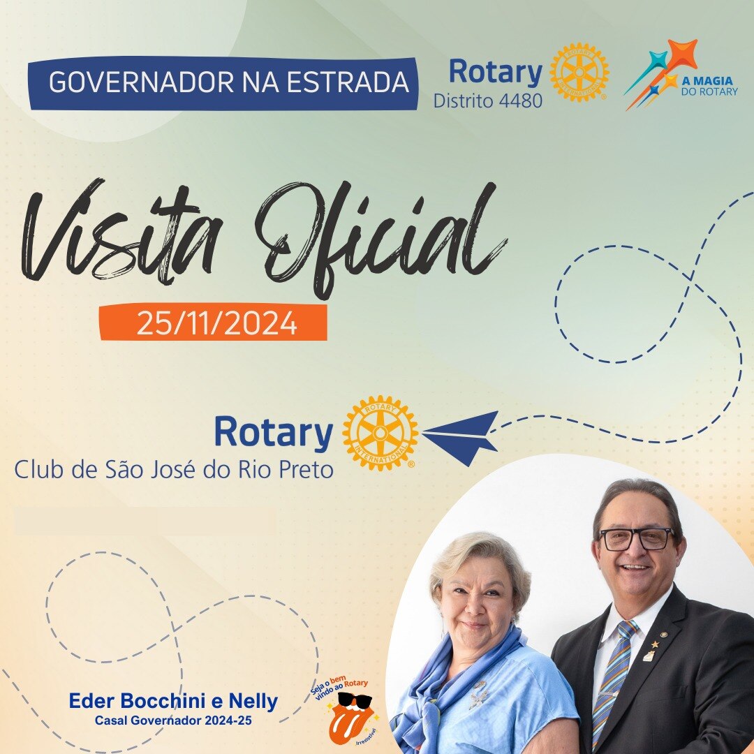 Nosso Casal Gov. Eder e Nelly Bocchini pegarão a estrada nos próximos dias para conhecer os clubes, ...