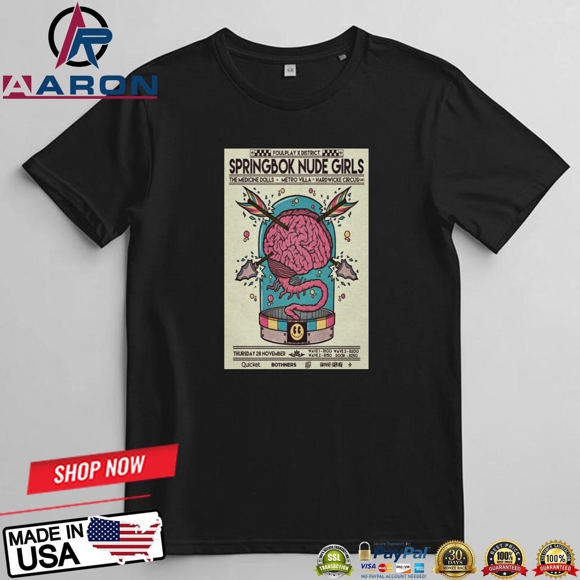Springbok Nude Girls 11-28-2024 District Six Cape Town Poster T-Shirts

Buy it: https://aaronshirt.c...