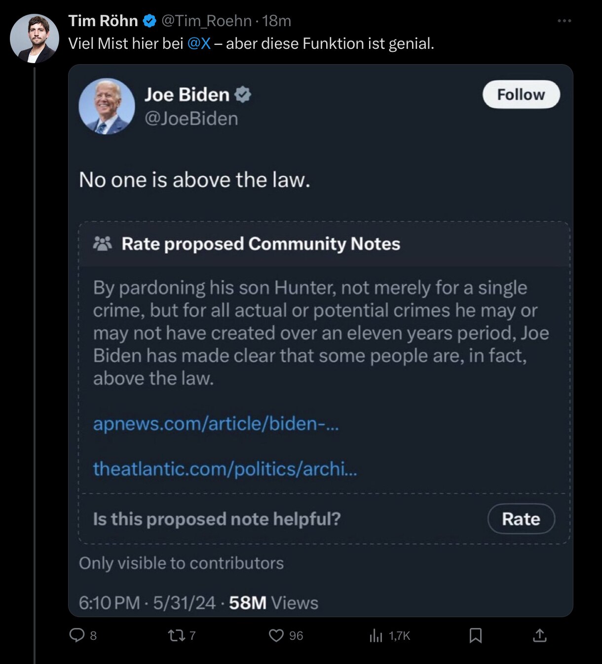 Im Internet ist schon immer genau so viel “Mist” zu finden wie auf X — oder in jeder Bibliothek seit...