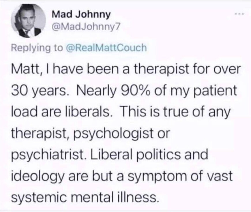 The lunatic fringe - 
