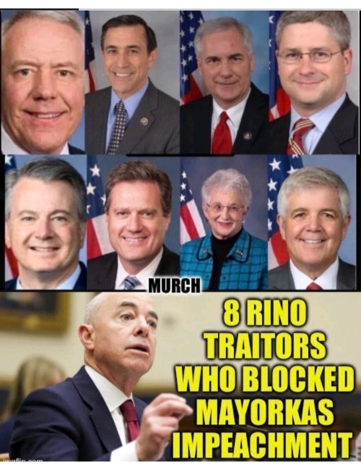 Everyone of these RINO'S should be held responsible for the fentanyl deaths that occurred after the vote.

Repost if you agree.