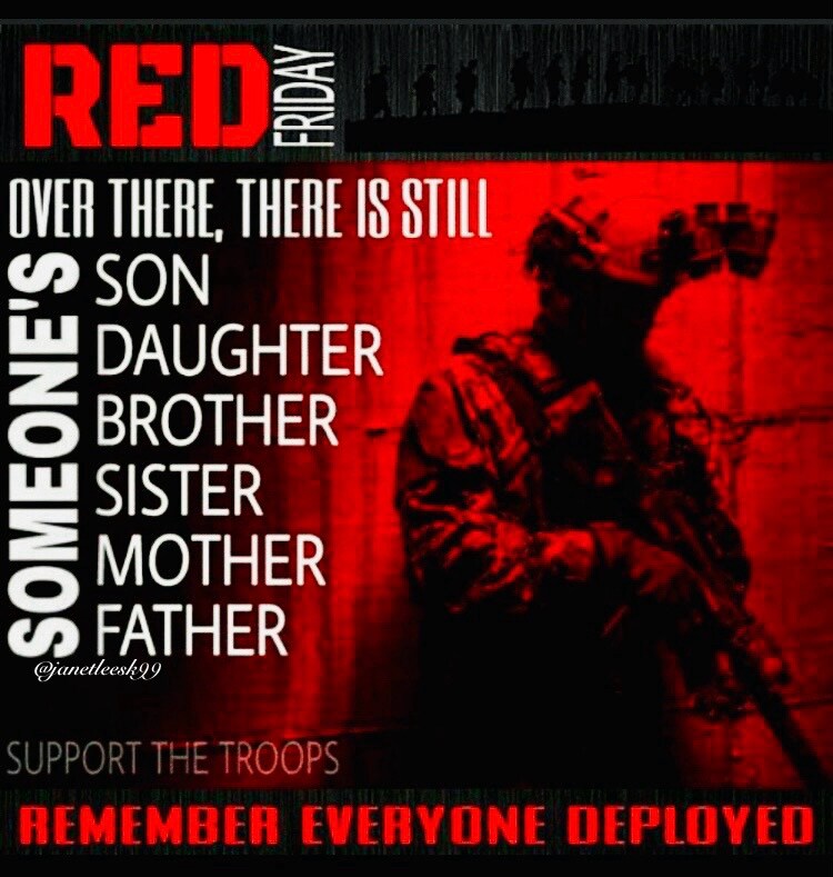 โญ๏ธ ๐ฅ ๐ด ๐บ๐ธ R.E.D FRIDAY ๐บ๐ธ ๐ด ๐ฅ โญ๏ธ
The U.S. ended its combat mission in Iraq on 9 December 2021, leaving 2,500 troops in the country to serve as tra