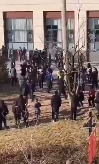 中共 #2025 天崩開局：開年第一戰，人民贏了❗️抗爭的人民擊退了中共的維穩鎮壓民眾的匪警！點燃了中國老百姓的希望‼️🔥
#陝西 #蒲城職教中心 殺害學生、草菅人命、秘密運屍、毀屍滅跡！大量民眾到...