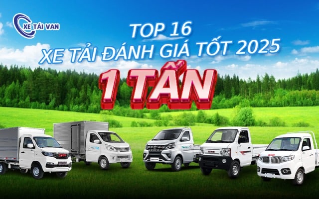 Top 16 xe tải 1 tấn được đánh giá cao về độ bền
Lựa chọn dòng xe tải 1 tấn đáng tin cậy với chất lượ...