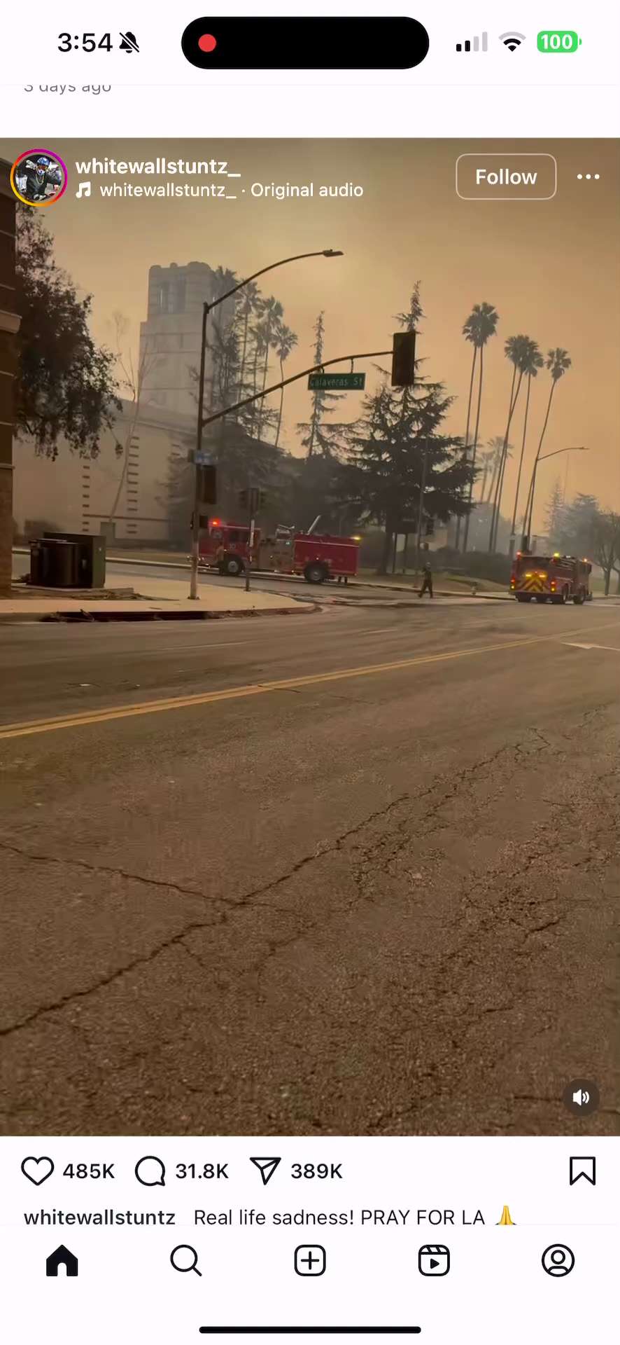 It’s a real life APOCALYPSE in California. 

Buildings are burning from the inside out while trees a...