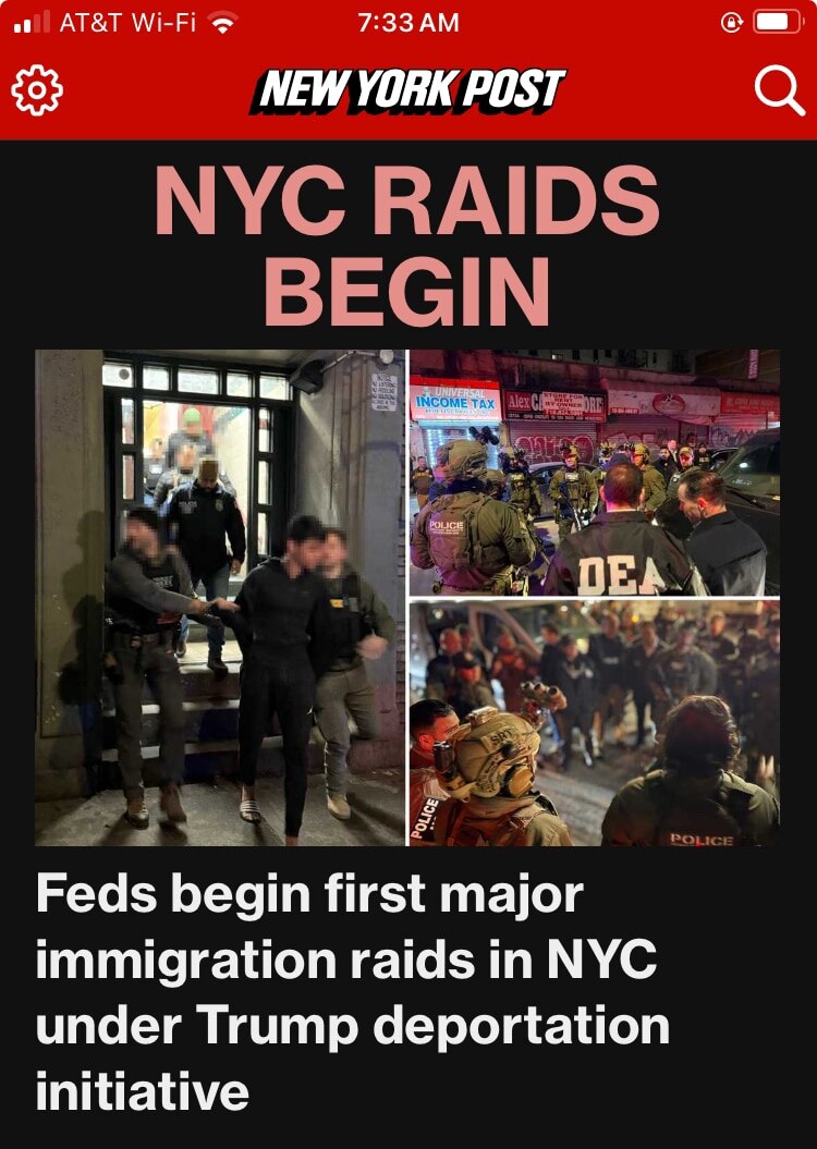 1-2"Take  Back  New York"
We are infested with gangs and violent illegal criminals in NYC and State....