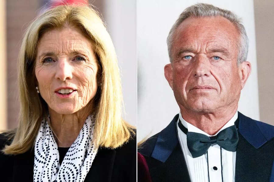 RFK Jr. is almost 4 years older than his cousin Caroline Kennedy—who encouraged people not to vote f...
