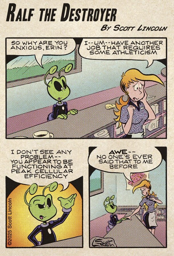 I'm sure she has heard her share…