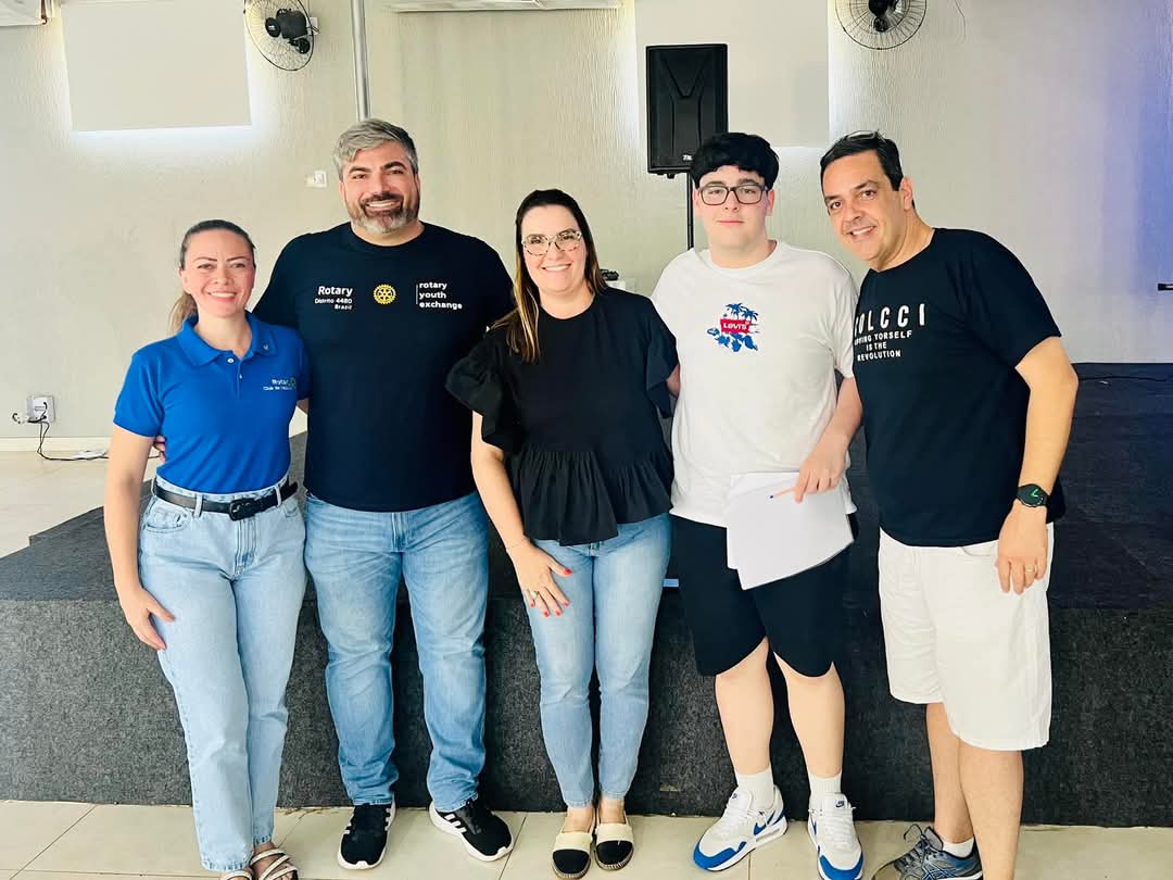 Texto do Rotary Club de Itápolis:

No dia 09.02.25, aconteceu o 4° Encontro de Intercâmbio de Jovens...