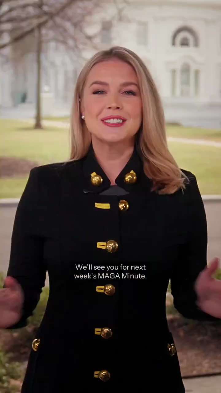 Trump White House launches the “MAGA Minute” to taut the administration’s wins for the American peop...