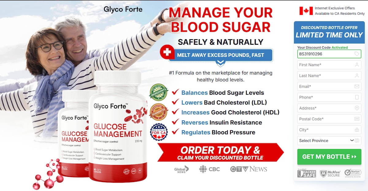 Glyco Forte Glucose Management Canada

❗❗❤️Shop Now❤️❗❗

https://www.facebook.com/GlycoForteGlucoseM...