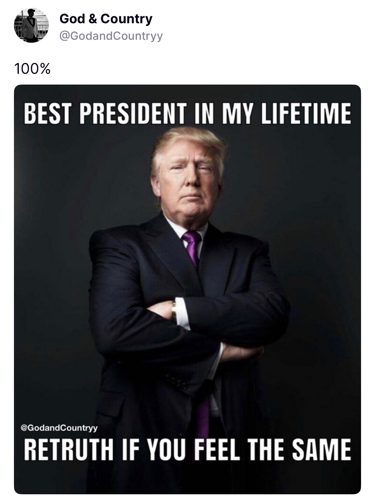 https://truthsocial.com/@GodandCountryy/113992280646390205