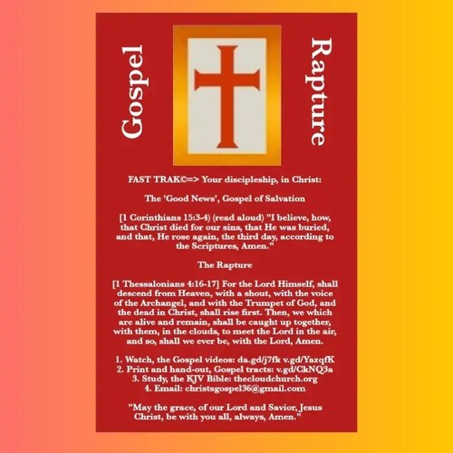 Believe, how, Christ died for our sins, he was buried, he rose again the third day, amen.