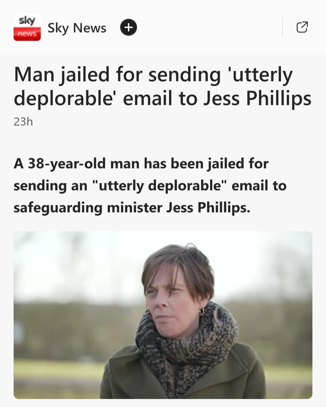 ADMIN POST. 

Labour have jailed another dissident.

They say prisons are full on one hand, mass rel...