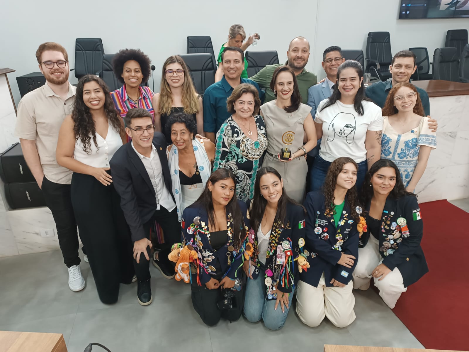 A Câmara Municipal de São José do Rio Preto foi palco para a homenagem aos 120 anos do Rotary no mun...