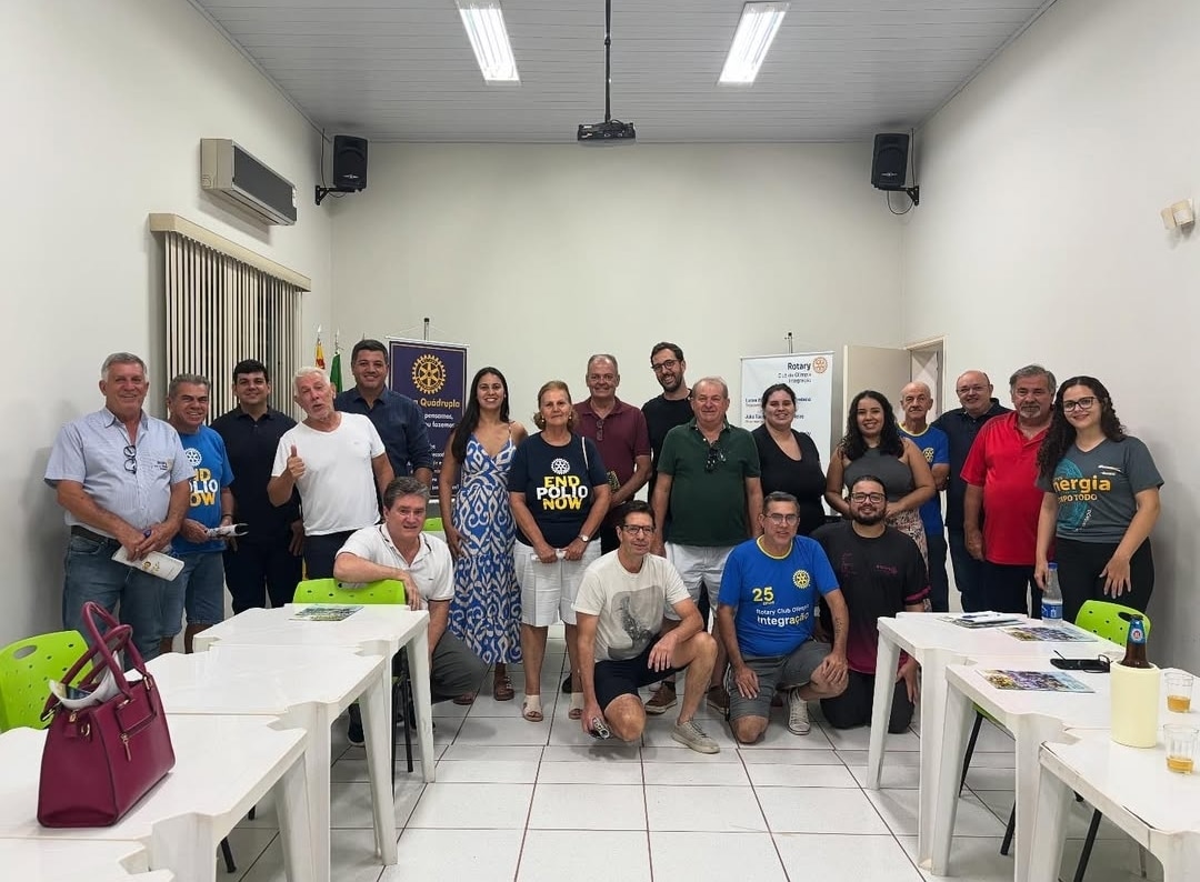 Quarta-feira (19/02) ocorreu a 21ª reunião do Rotary Club de Olímpia Integração, estiveram presentes...