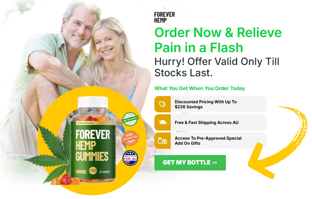 Forever Hemp Gummies Australia

❗❗❤️Shop Now❤️❗❗

https://www.facebook.com/Get.ForeverHempGummiesAus...