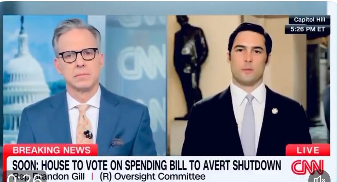 🇺🇸REP BRANDON GILL: GAO IDENTIFIED $500 BILLION IN FRAUDULENT PAYMENTS
"I can tell you what the nonpartisan GAO has identified—we had a hearing on this earlier today.
They've found what they believe to be about $500 billion in fraudulent payments across the federal government.
That includes Social Security, Medicare, and Medicaid.
These aren't payments going to people who deserve them.
This is outright fraud."