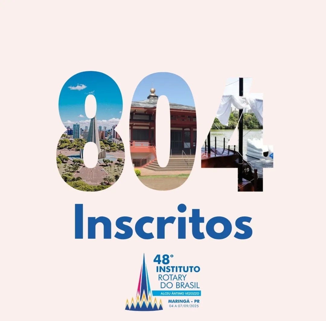 Chegamos a 804 inscritos no 48º Instituto Rotary do Brasil!

As vagas são limitadas, e você não pode...