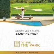 Arvind The Park is a modern, Plotted ownship by  Arvind Smartspaces , located in Devanahalli, North Bangalore.