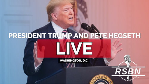 LIVE: President Trump and Pete Hegseth Give Remarks - 3/21/25