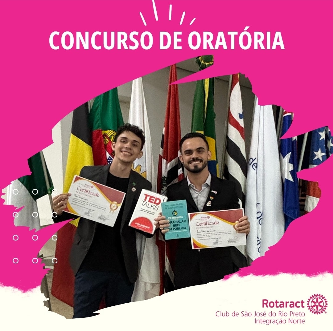 Texto do Rotaract Club de São José do Rio Preto - Integração Norte

No dia 22 de março foi dia de in...