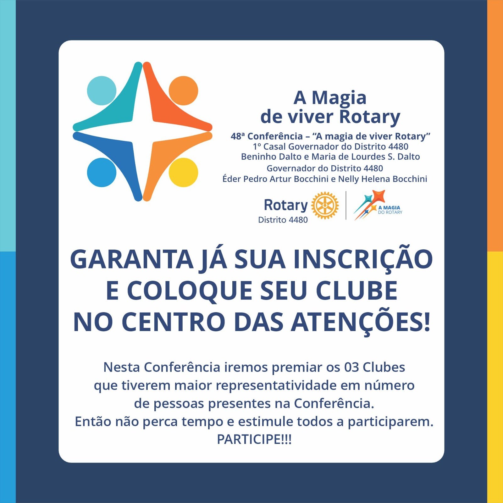 Caro(a) companheiro(a), você já garantiu a sua vaga na 48ª Conferência Distrital? 

Ainda não?

Que ...