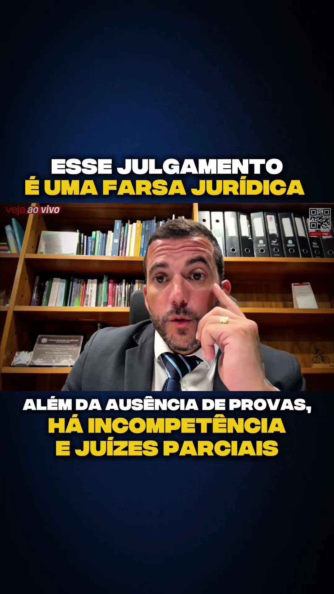 Em entrevista à Veja, falei sobre as ilegalidades do processo contra Bolsonaro e o futuro da direita com essa condenação fraudulenta.