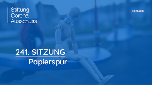 Sitzung 241: Papierspur