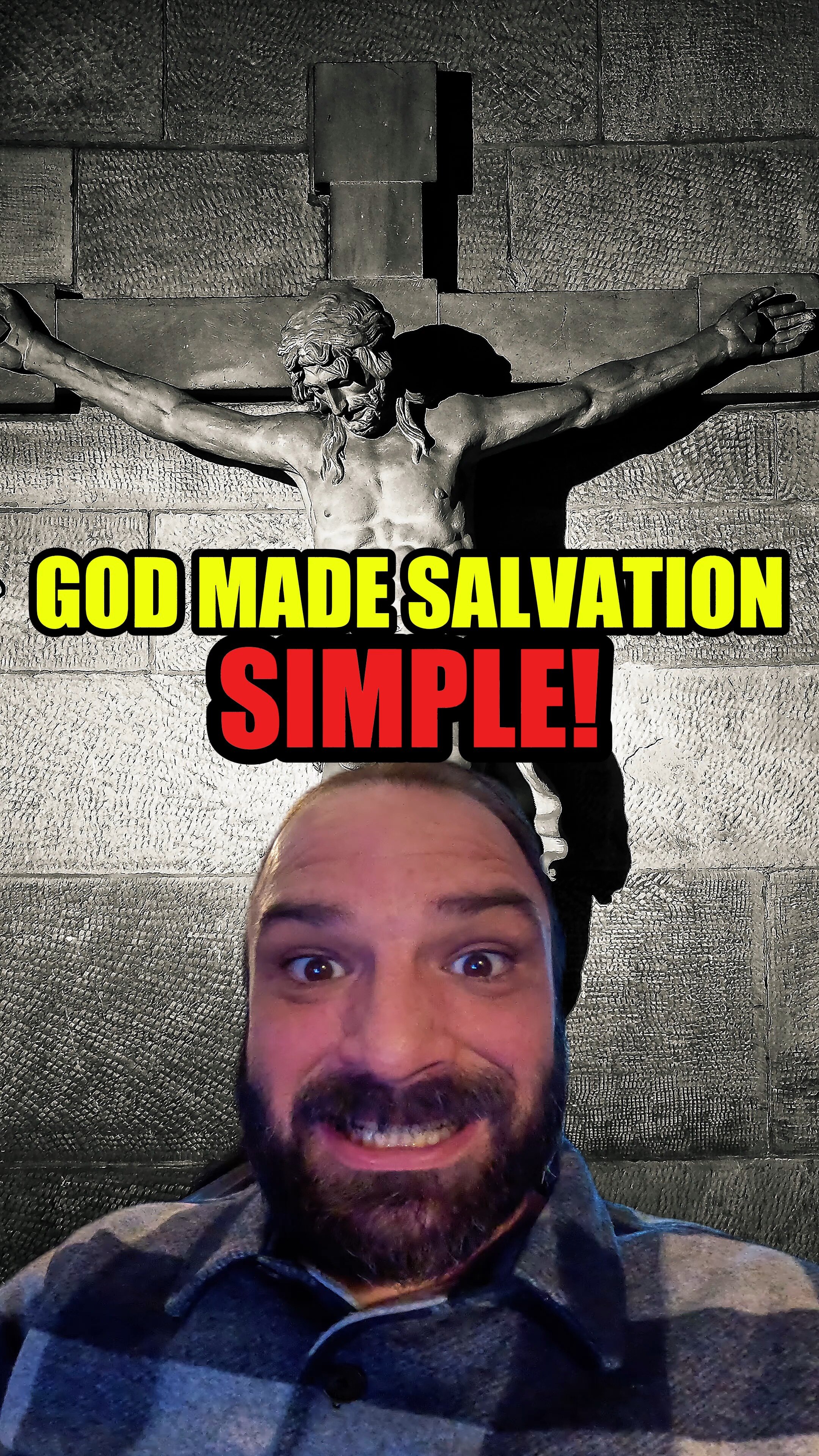 God made Salvation simple. #reaction #christian #jesuslovesyou #faith #fyp #god 
