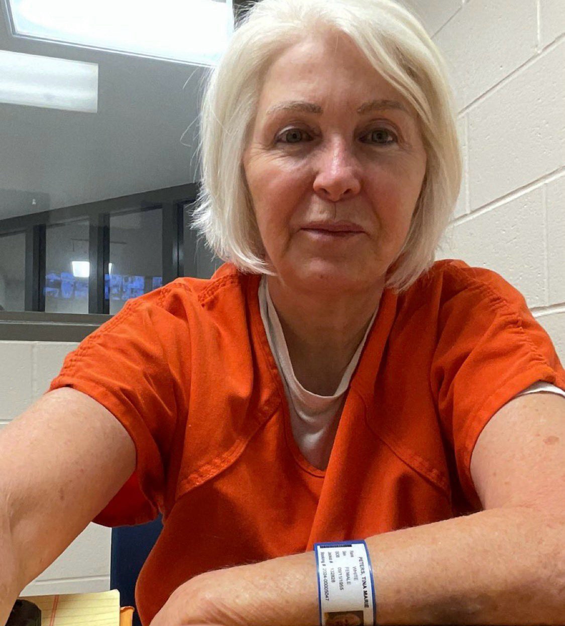 BREAKING: Whistleblower Tina Peters was transferred to Denver women’s prison this morning to begin s...