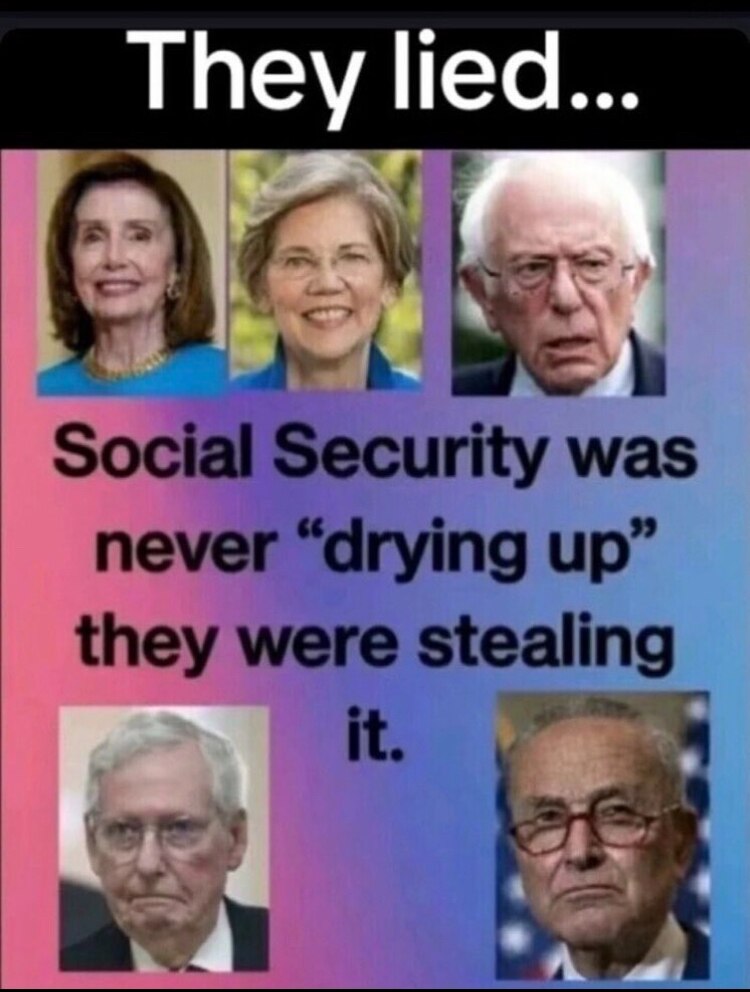 Biden gave Social Security  numbers to millions of illegals .  Not only do they collect our benefits, they voted! #patriotsny  