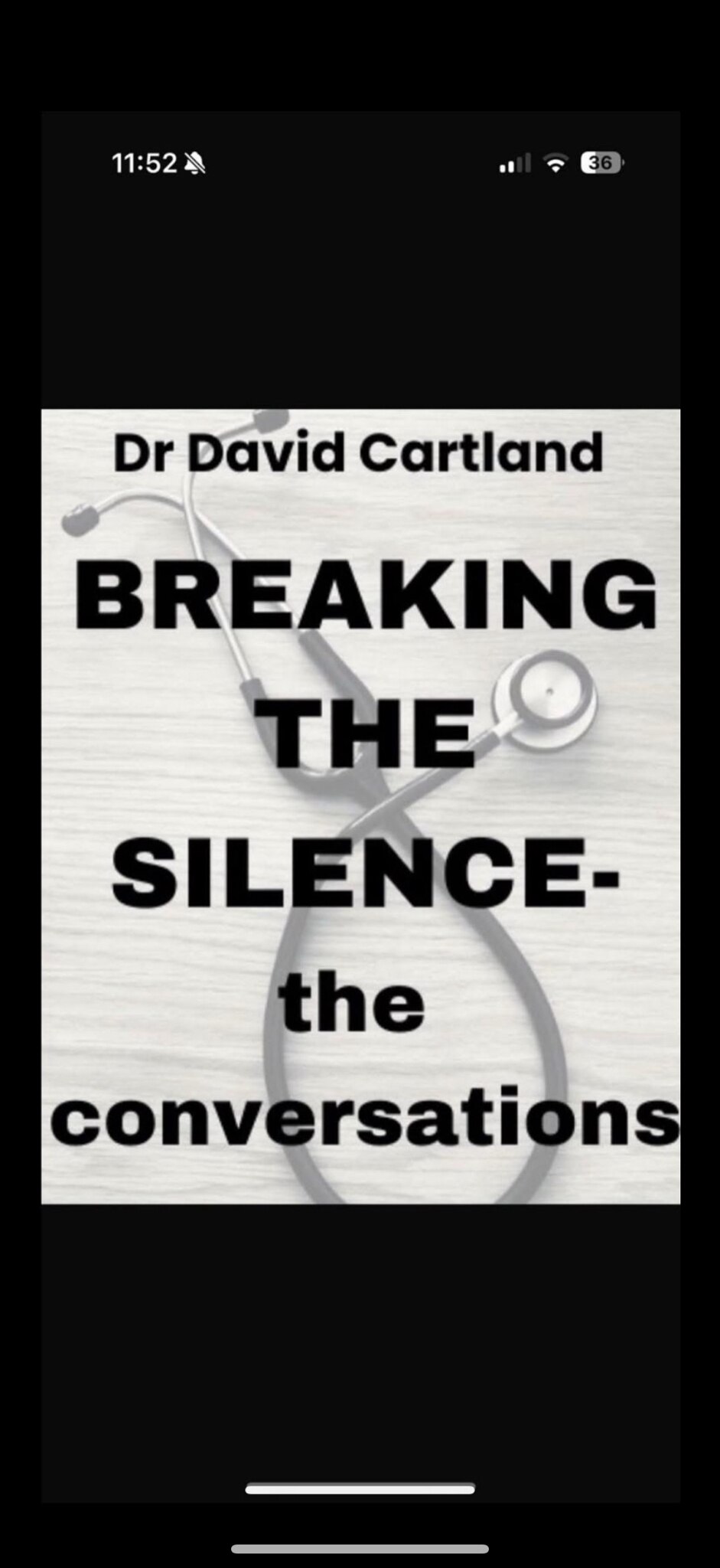 Thank you for all that have subscribed so far. New content incoming over the weekend. Please contact @TheHonestGPif you would like to book a slot to tell your whistleblower story! https://substack.com/@drdavidcartland