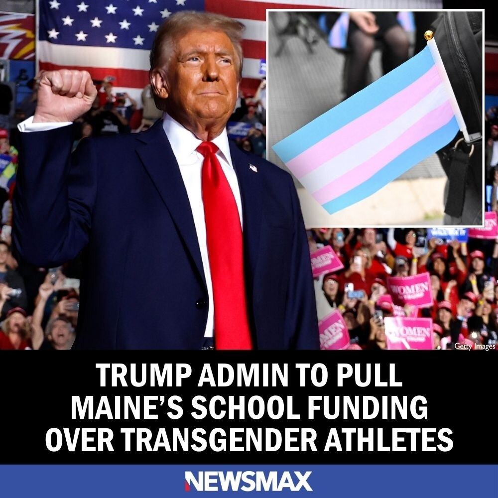 President Trump's administration moved to cut off all federal education funding for Maine's public s...